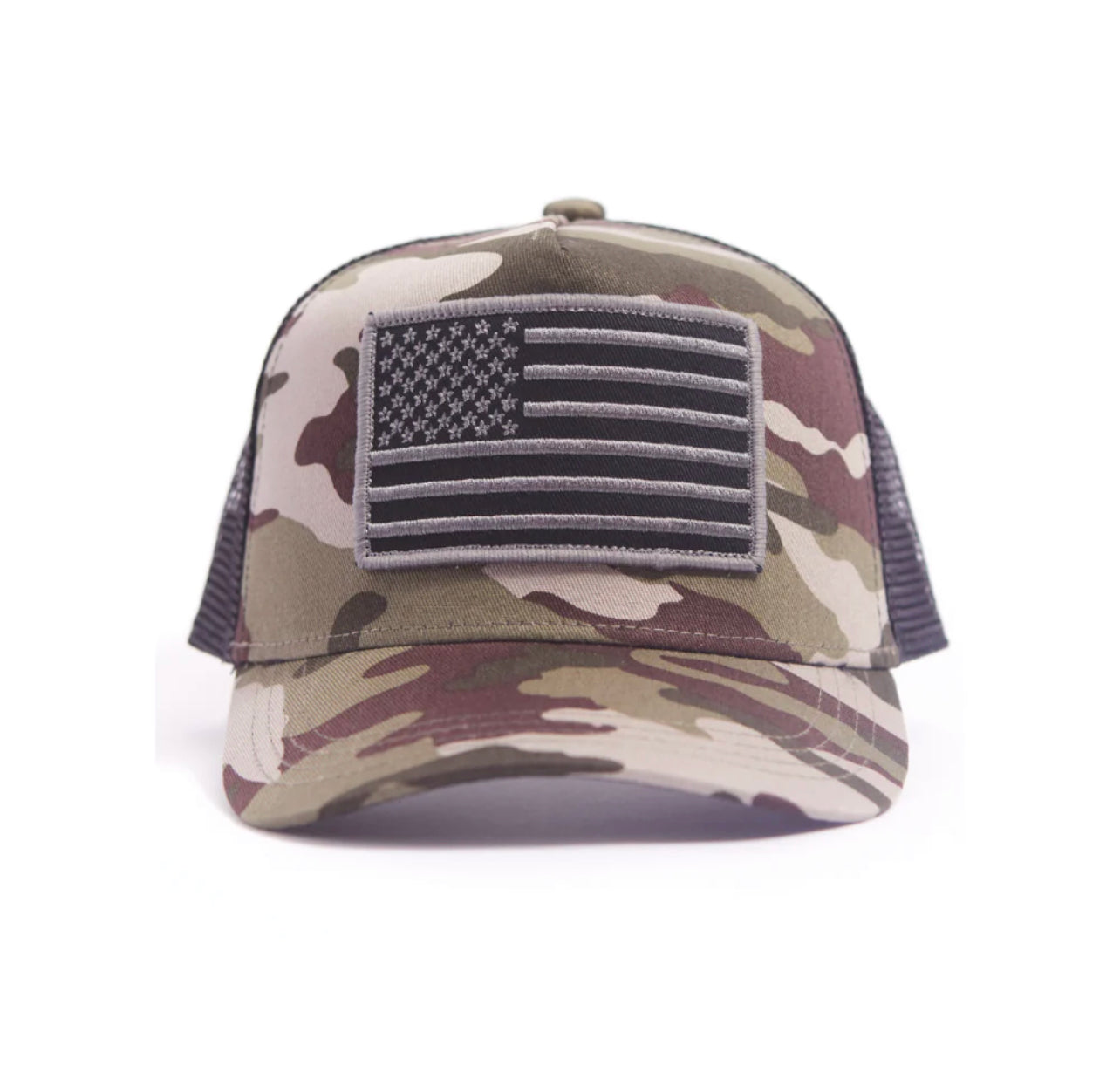 Camo American Flag Hat