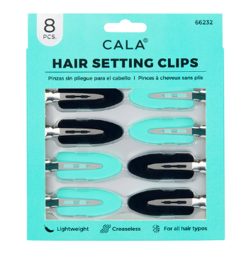 CALA No Crease Hair Setting Clips (8 Pieces)
